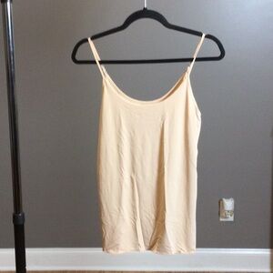 L Jockey tan stretch cami top